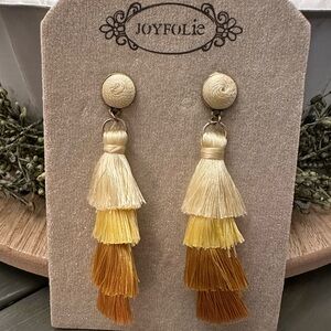 Joyfolie Sunflower Cascade Earrings